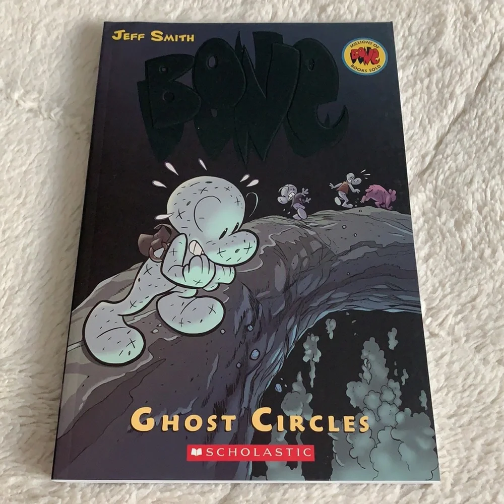 2 NEW books BONE by Jeff Smith Treasure Hunters & Ghost Circles